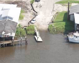 darien city boat ramp